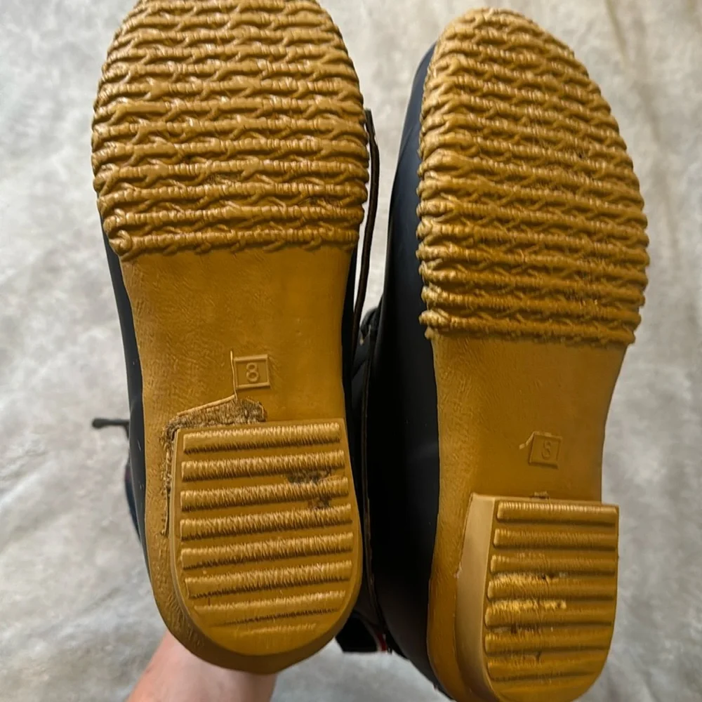 Tommy Hilfiger Russel Waterproof Rain Snow Duck Boots Sz 8